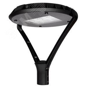 Светильник парковый ДКУ-60 Вт 7200 Лм 5000K IP65 черный 100-270 В 5лет гар - фото 1