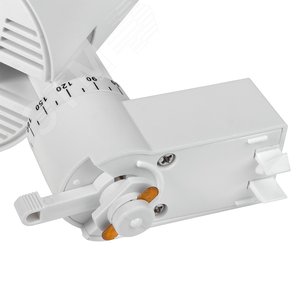 Светильник светодиодный на шинопровод ДПО-28Вт 3000К WH белый IP40 ZOOM - фото 7