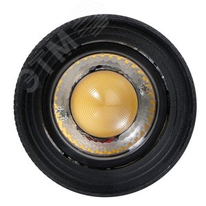 Светильник светодиодный на шинопровод ДПО-28Вт 3000К BL чёрный IP40 ZOOM 15-60 град - фото 9