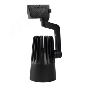 Светильник трековый однофазный ДПО LED-30 Вт 3000 Лм 3000К IP40 черный 24 град 180-250В - фото 2