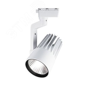 Светильник светодиодный трековый на шинопровод ДПО-30w 3000K 24 град белый - фото 1