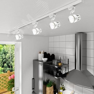 Светильник светодиодный трековый на шинопровод ДПО-30w 3000K 24 град белый - фото 3