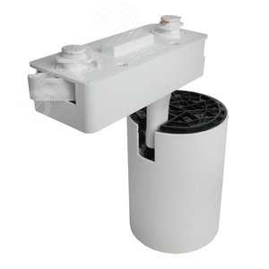 Светильник трековый однофазный ДПО LED-25 Вт 2160 Лм 3000К IP40 белый с белой решеткой 24 град 180–250В - фото 4