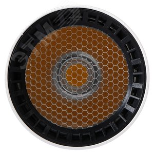 Светильник трековый однофазный ДПО LED-25 Вт 2160 Лм 3000К IP40 белый с белой решеткой 24 град 180–250В - фото 8