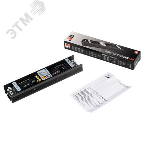 Драйвер для светодиодный ленты BSPS 24V 100Вт диммируемый IP20 - фото 2