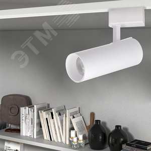 Светильник светодиодный трековый на шинопровод ДПО-20W 3000К 1800 Лм IP40, белый - фото 8