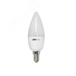 Лампа светодиодная диммируемая PLED-DIM C37 9w E14 4000K Jazzway