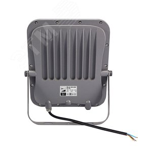 Прожектор светодиодный ДО-100 Вт 11000 Лм 6500К IP65 200-240 В LED угол светораспределения 80 градусов -40...50С литой алюминий с антикоррозийным покрытием линзовый модуль - фото 6