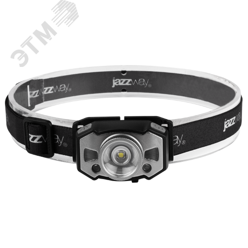 Фонарь налобный 5Вт LED + 2 x RED SMD ABS-пластик алюминий нейлон 5 режимов работы управление жестами дальность до 100м заряд microUSB в комплекте IP54 - фото 2