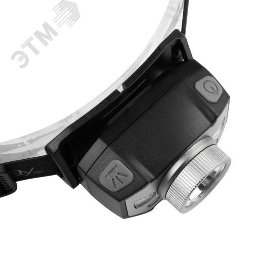 Фонарь налобный 5Вт LED + 2 x RED SMD ABS-пластик алюминий нейлон 5 режимов работы управление жестами дальность до 100м заряд microUSB в комплекте IP54 - фото 3