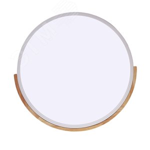 Светильник светодиодный потолочный SCANDIC ДБО-72W 4000К 5760Лм белый обрамление из натурального дерева IP20 - фото 3