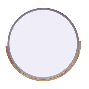 Светильник светодиодный потолочный SCANDIC ДБО-90W 4000К 7200Лм серый обрамление из натурального дерева IP20 - фото 4