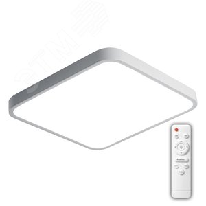 Светильник светодиодный потолочный SCANDIC ДБО-72W 3000-6500К 5760Лм серый IP20 - фото 1