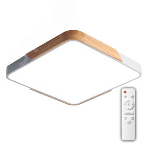 Светильник светодиодный потолочный SCANDIC ДБО-72W 3000-6500К 5760Лм белый IP20 - фото 1