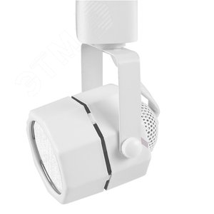 Изображение товара Светильник светодиодный трековый на шинопровод до 50W ДПО-50Вт белый под лампу GU10 (шт)