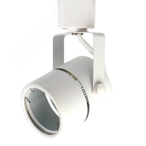 Изображение товара Светильник светодиодный трековый на шинопровод до 50W ДПО-50Вт белый под лампу GU5.3 (шт)