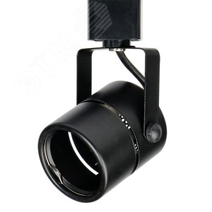 Светильник светодиодный трековый на шинопровод до 50W ДПО-50Вт черный под лампу GU5.3 - фото 1