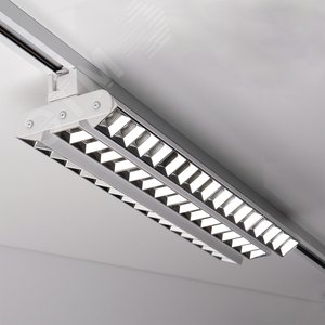 Светильник светодиодный трековый на шинопровод белый ДПО-96Вт IP20 4000К 8160Лм PTR 2260R 3S - фото 8