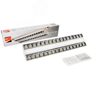 Светильник светодиодный трековый на шинопровод белый ДПО-96Вт IP20 4000К 8160Лм PTR 2260R 3S - фото 3