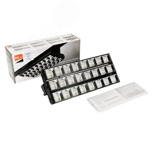 Светильник светодиодный трековый на шинопровод белый ДПО-60Вт IP40 3000К 5100Лм PTR 2260R 3S - фото 2