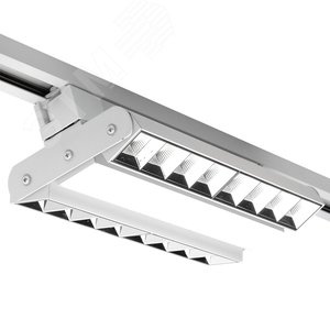 Светильник светодиодный трековый на шинопровод белый ДПО-60Вт IP40 3000К PTR 1732 - фото 1