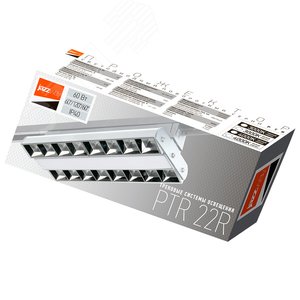 Светильник светодиодный трековый на шинопровод белый ДПО-60Вт IP40 3000К PTR 1732 - фото 4