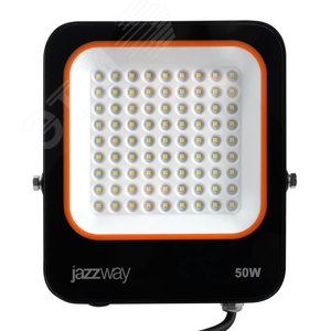 Прожектор светодиодный ДО-50 Вт 6500К 4500 Лм IP65 PFL-V 185-260В угол светораспределения 100 градусов -40... +50 градусовС литой алюминий индекс Ra>80 - фото 1