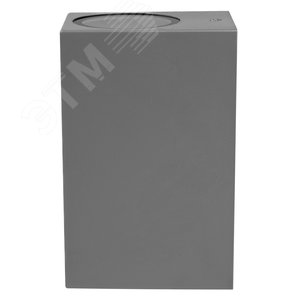 Светильник фасадный ДБУ GU10 без ламп 35Вт корпус поликарбонат серый квадрат двухсторонний IP65 - фото 2