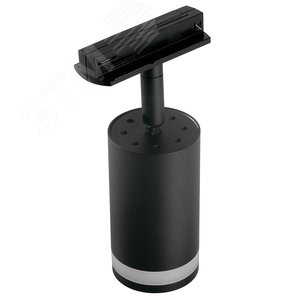 Светильник светодиодный трековый на шинопровод черный ДПО-50Вт под лампу GU10 IP20 PTR 1732 - фото 4