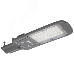 Изображение товара Светильник светодиодный уличный ДКУ-30Вт 5000К 3000Лм посадочный диаметр 40 класс энергоэффективности A++ индекс Ra>70 -40..+50C IP65 гарантия 3года (шт)