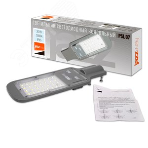 Светильник светодиодный уличный ДКУ-30Вт 5000К 3000Лм посадочный диаметр 40 класс энергоэффективности A++ индекс Ra>70 -40..+50C IP65 гарантия 3года - фото 7