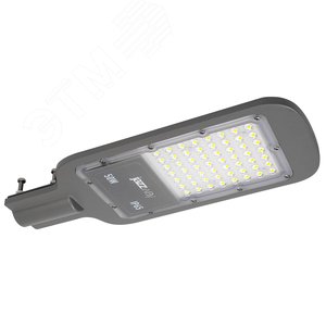 Светильник светодиодный уличный ДКУ-50Вт 5000К 5500Лм посадочный диаметр 40 класс энергоэффективности A++ индекс Ra>70 -40..+50C IP65 гарантия 3года - фото 1