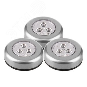 Изображение товара Светильники светодиодные TF3-3хL3-R-sr (3 х серебро) (шт)