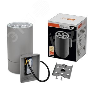 Светильник светодиодный ДБУ-9Вт архитектурный IP65 3000К 810Лм серый - фото 7