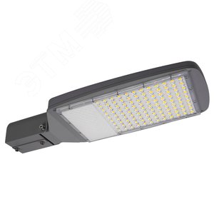 Изображение товара Светильник светодиодный уличный ДКУ-80Вт 5000К 7600 Лм с датчиком освещенности IP65 (шт)