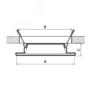 Светильник светодиодный ДВО-24 Вт 2040 Лм 4000К белый IP54 - фото 2
