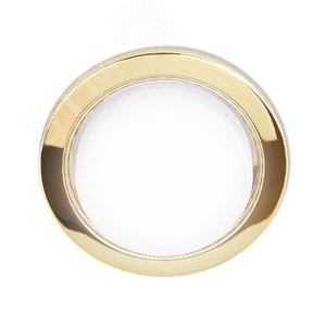 Светильник ФВО-15Вт встраиваемый под лампу GX53 золотой глянцевый, уп. 10 шт - фото 3