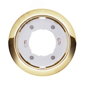 Светильник ФВО-15Вт встраиваемый под лампу GX53 золотой глянцевый, уп. 10 шт - фото 4