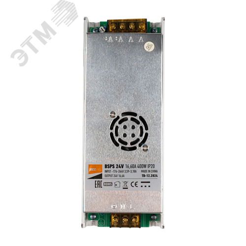 Блок питания для светодиодной ленты 24В 400Вт IP20 - фото 2