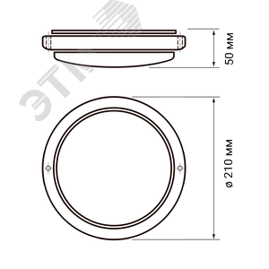 Светильник светодиодный влагозащищенный для ЖКХ ДБП-24Вт 4000К 1800 Лм IP65 белый - фото 6