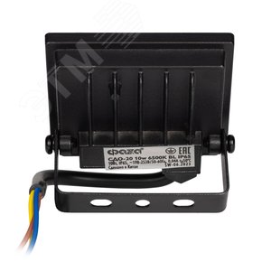 Прожектор светодиодный СДО-20 10 Вт 6500К 800 Лм IP65 - фото 3