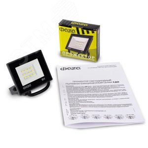 Прожектор светодиодный СДО-20 10 Вт 6500К 800 Лм IP65 - фото 6