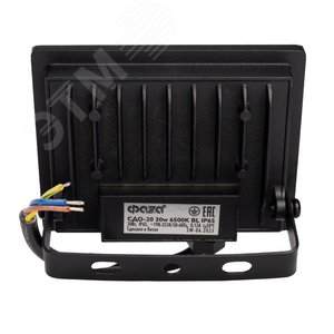 Прожектор светодиодный СДО-20 30 Вт 6500К 2400 Лм IP65 - фото 3