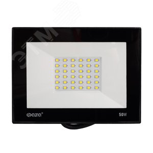 Прожектор светодиодный СДО-20 50 Вт 6500К 4000 Лм IP65 ФАZА - фото 1