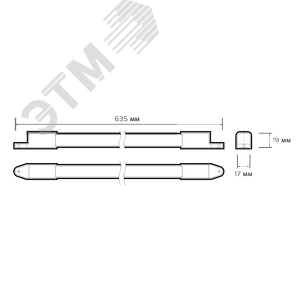 Светильник светодиодный ДПО-9Вт 4000К 900Лм IP54 5047532 - фото 5