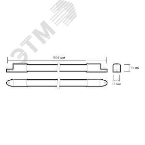 Светильник светодиодный ДПО-12Вт 4000К 1200Лм IP65 - фото 6