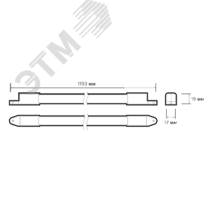Светильник светодиодный ДПО-18Вт 4000К 1800Лм IP65 - фото 6