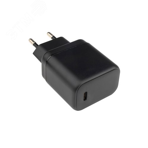 Зарядное устройство сетевое (адаптер к кабелю USB) черный 20Вт разъемType-C ФАZА - фото 3