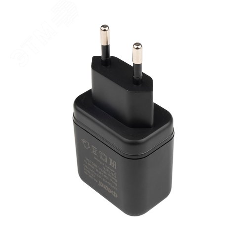 Зарядное устройство сетевое (адаптер к кабелю USB) черный 20Вт разъемType-C ФАZА - фото 4