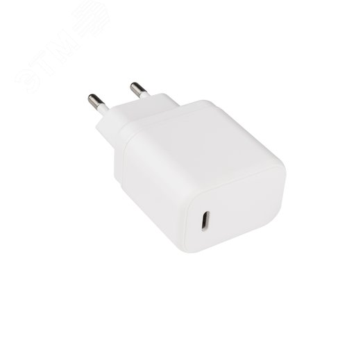 Зарядное устройство сетевое (адаптер к кабелю USB) белый 20Вт разъем Type-C ФАZА - фото 3